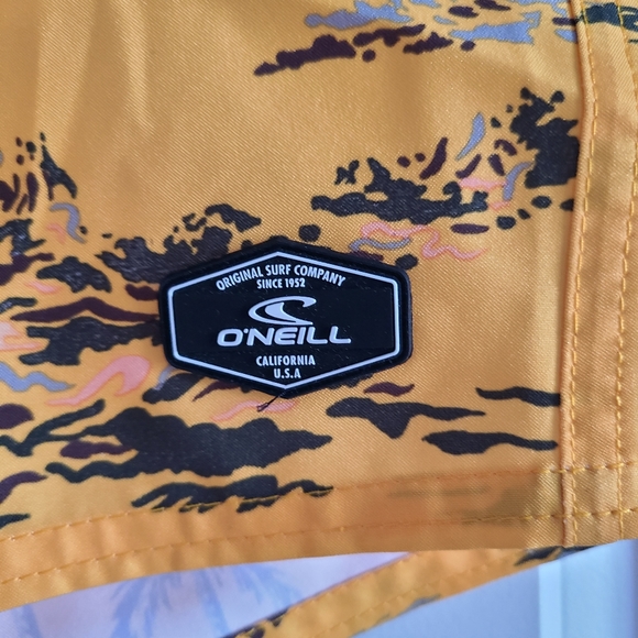 O'neill Tropical Swim Shorts Size M - Picture 4 of 6